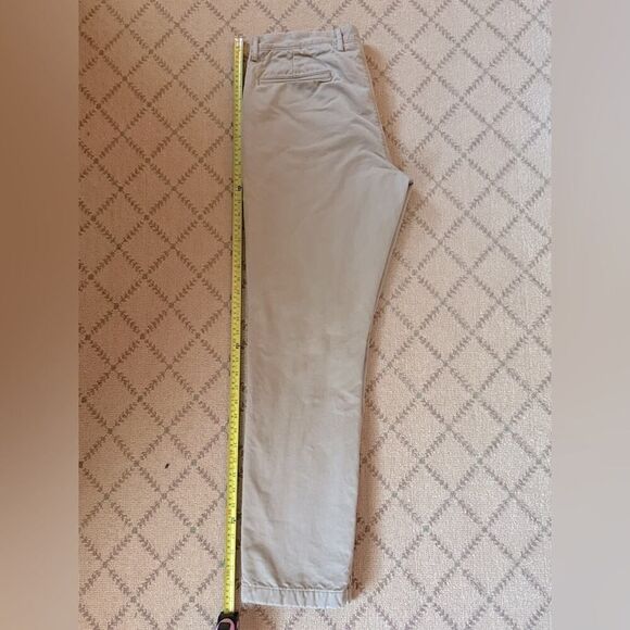 J. Crew 770 Khaki Chino pant w flannel lining 34 x 32 - Picture 8 of 11